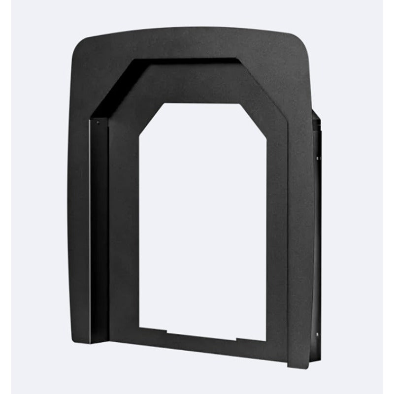 HUUM HIVE Flow LS Einbaukragen in Schwarz für wandintegrierte Sauna heater-Installation